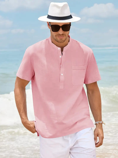 Donald® | Stylish No-Short Sleeve Shirt For Men