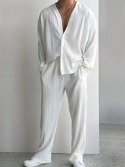 Levi® | Classic Ribbed Shirt And Trousers