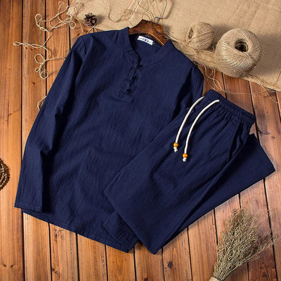 Gallagher® | 2-Piece Set Consisting Of A Long-Sleeved Shirt And Trousers With An Elastic Waistband