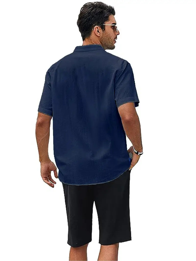 Dougie® | Stylish Short-Sleeved Shirt For Men