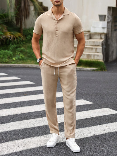 Quincy® | Two-Piece Casual Summer Outfit For Men