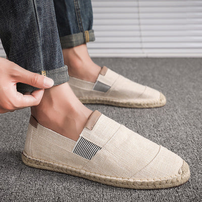 Kalan® | Stylish Handmade Canvas Straw Shoes