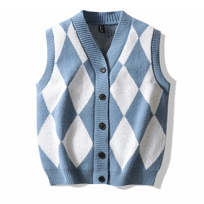 Brígido® | Argyle Wool Vest