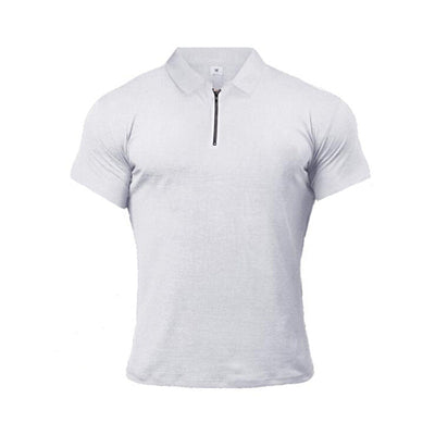Jorge® | Men'S Zip-Up Polo Shirt