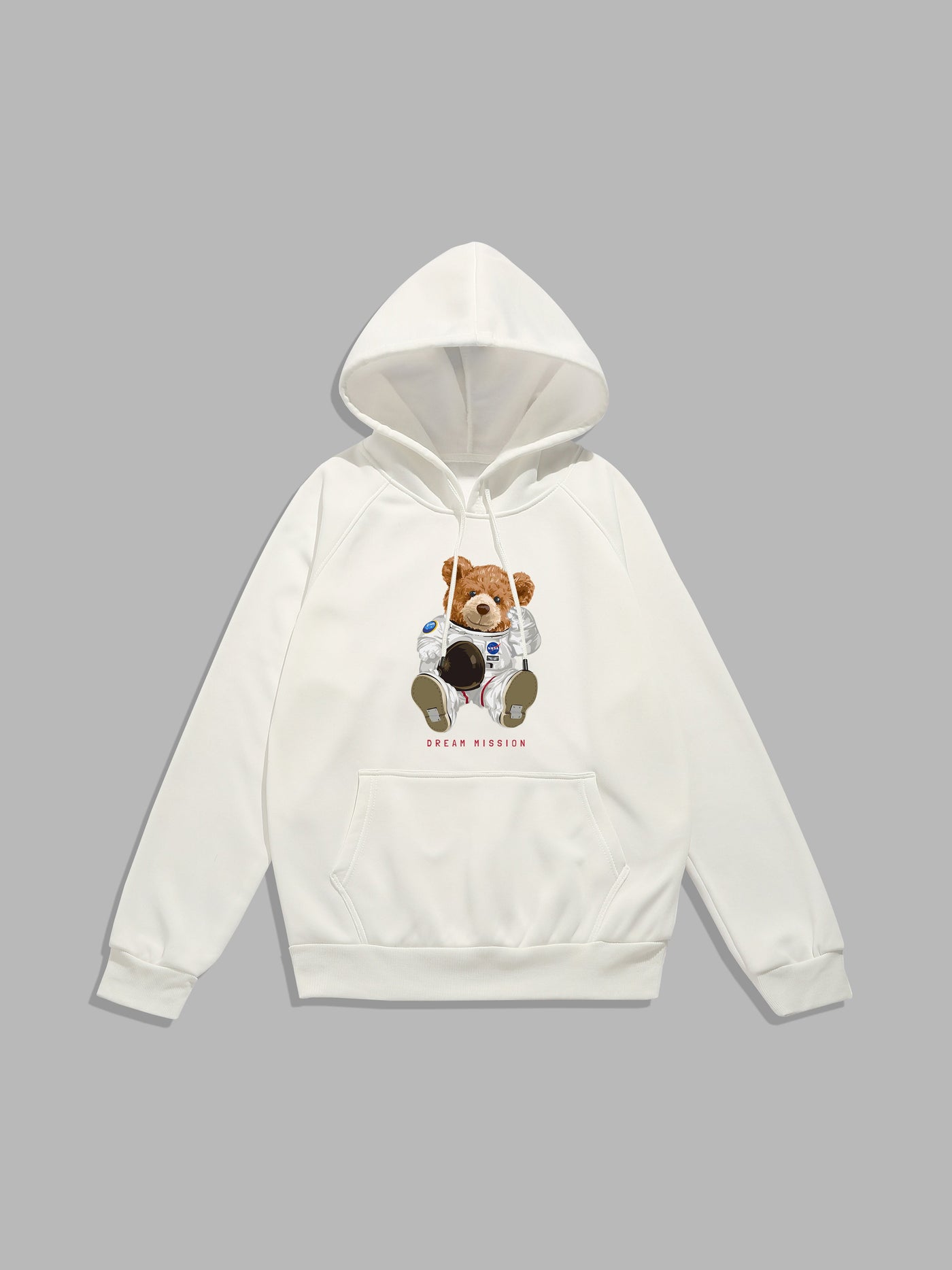 Justin | NASA Astronaut Bear Print Hoodie