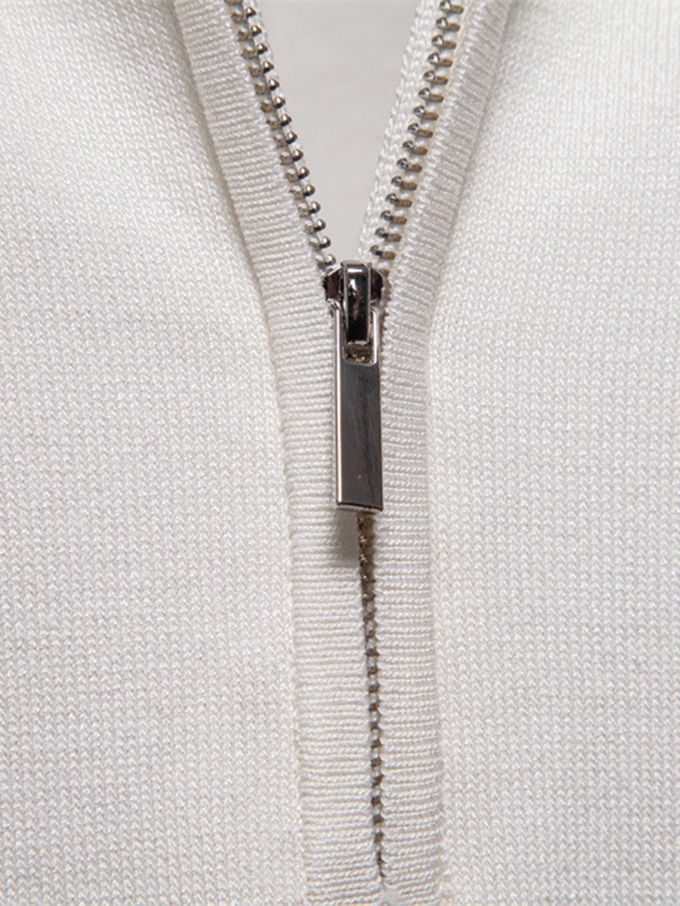 Franklin® | Contrast Trim Zipper Knit Polo Shirt