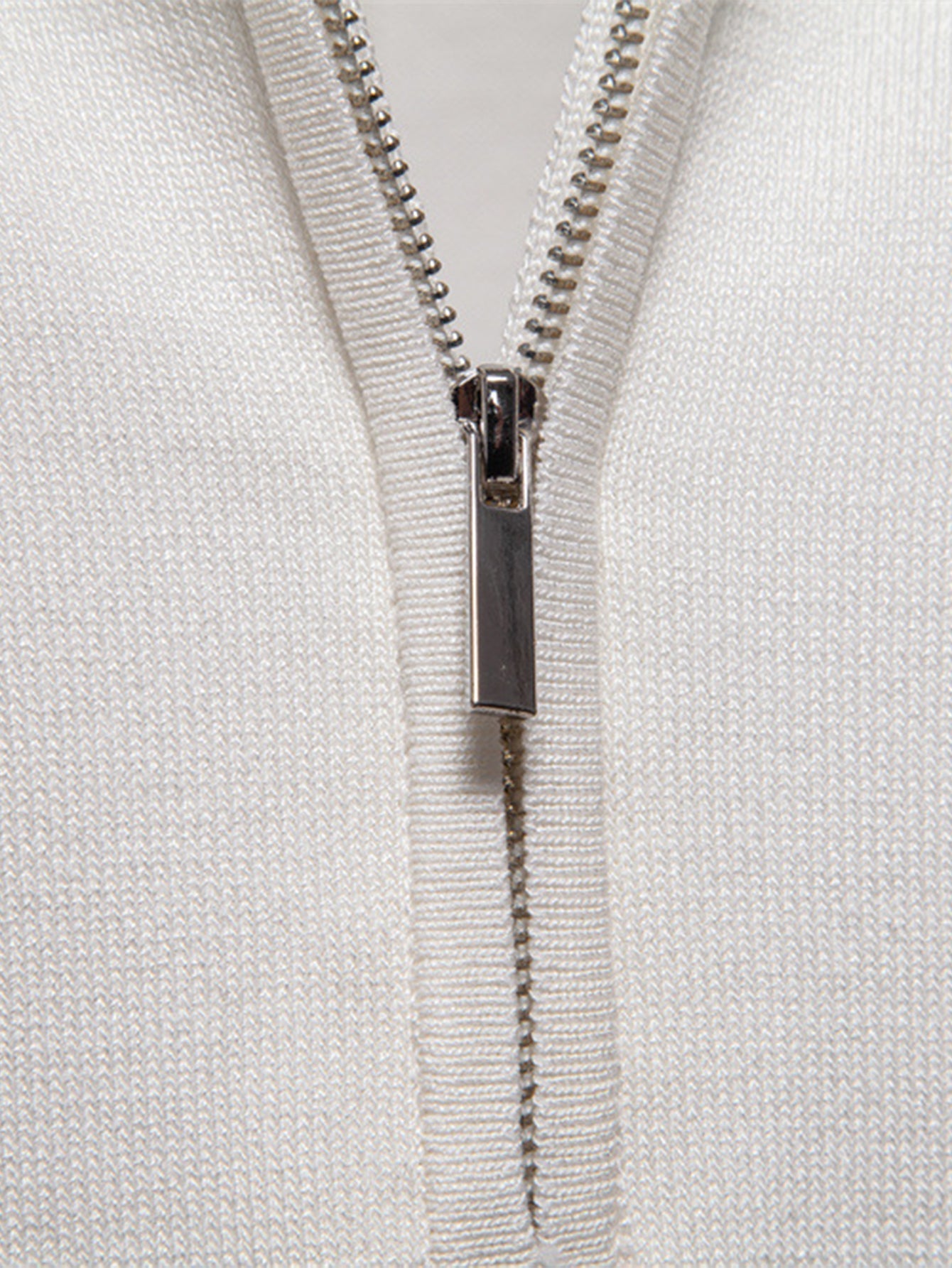 Grayson | Contrast Trim Zipper Knit Polo Shirt