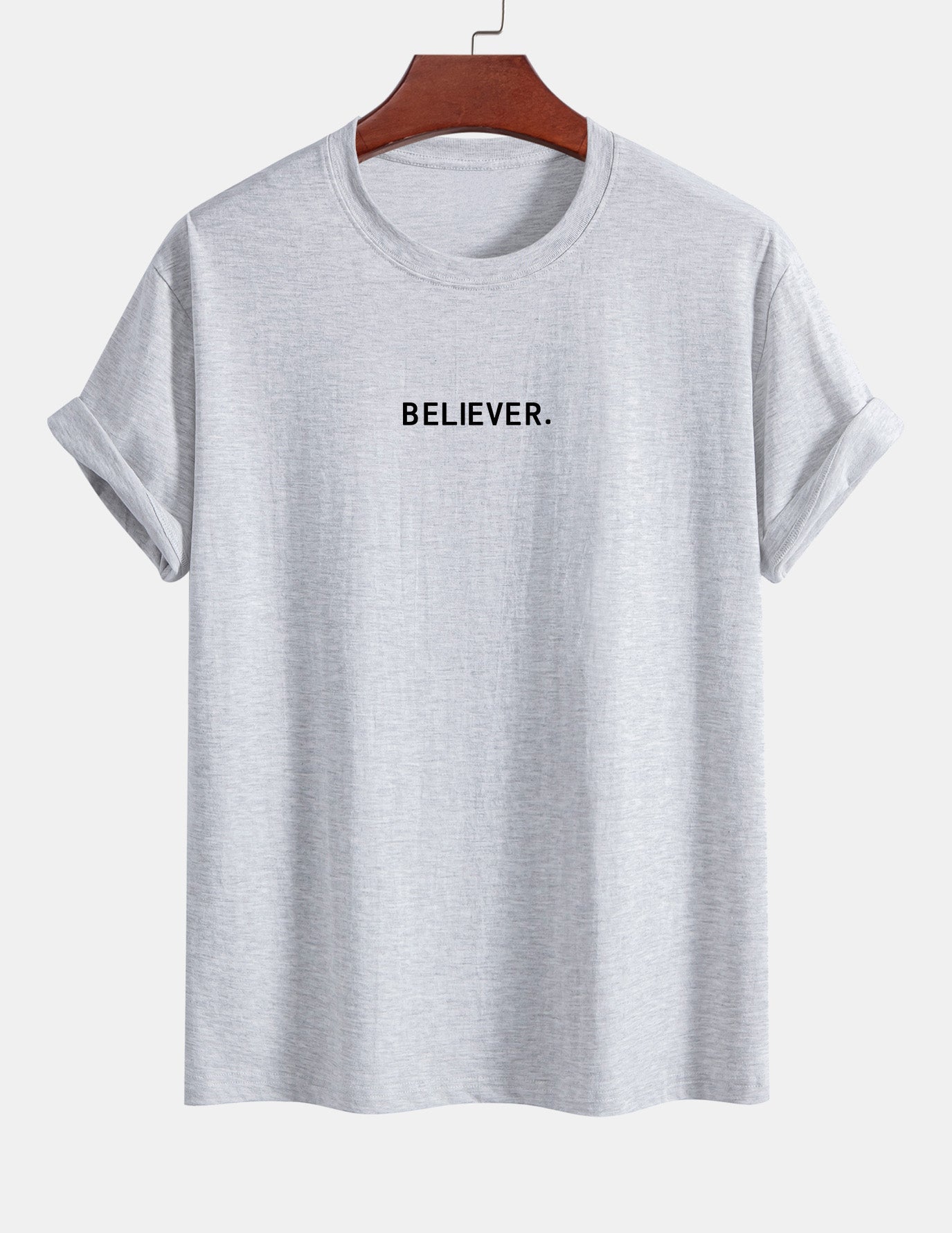 Octavio® | Believer Print Cotton T-Shirt