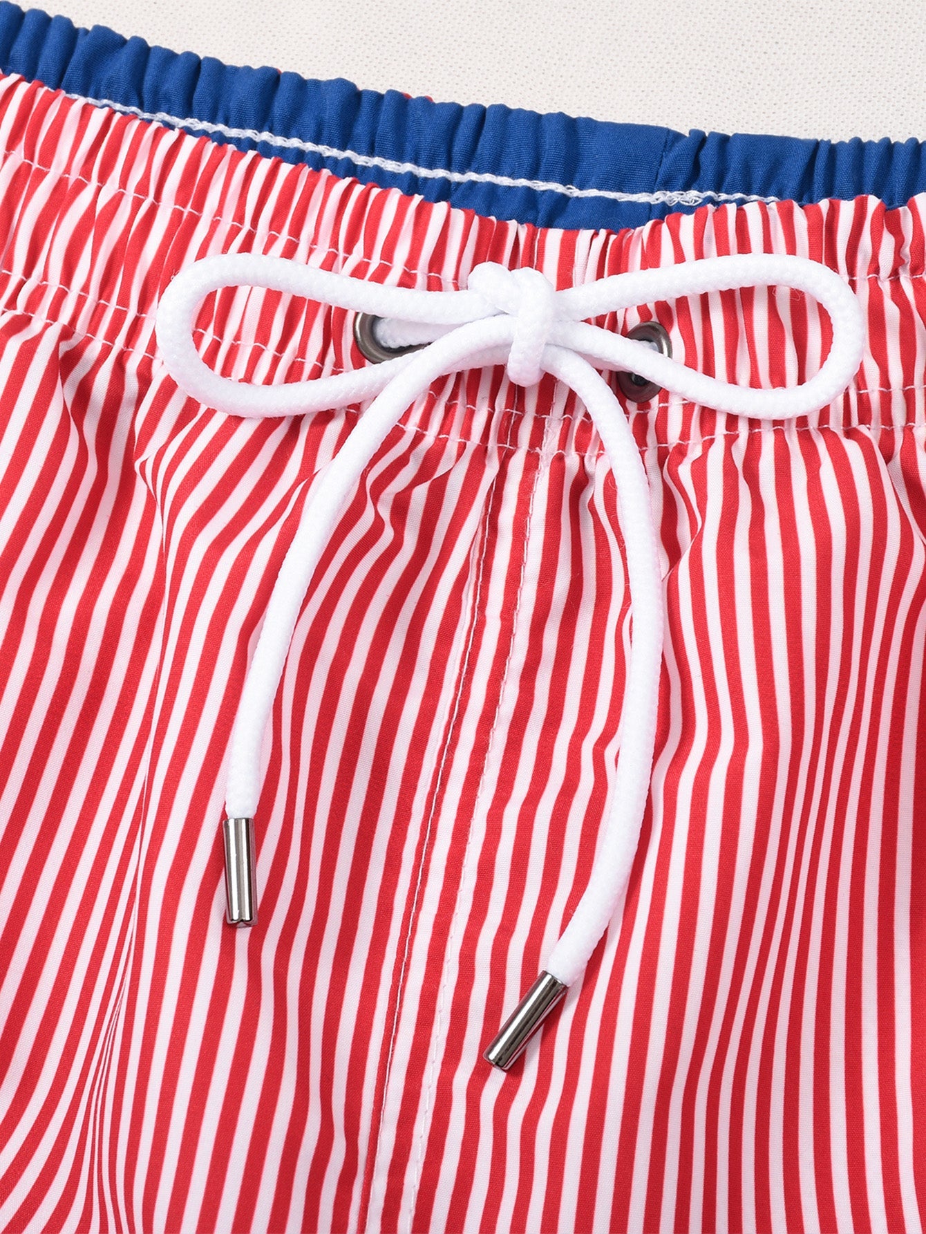 Travis® | Vertical Striped Drawstring Swim Shorts