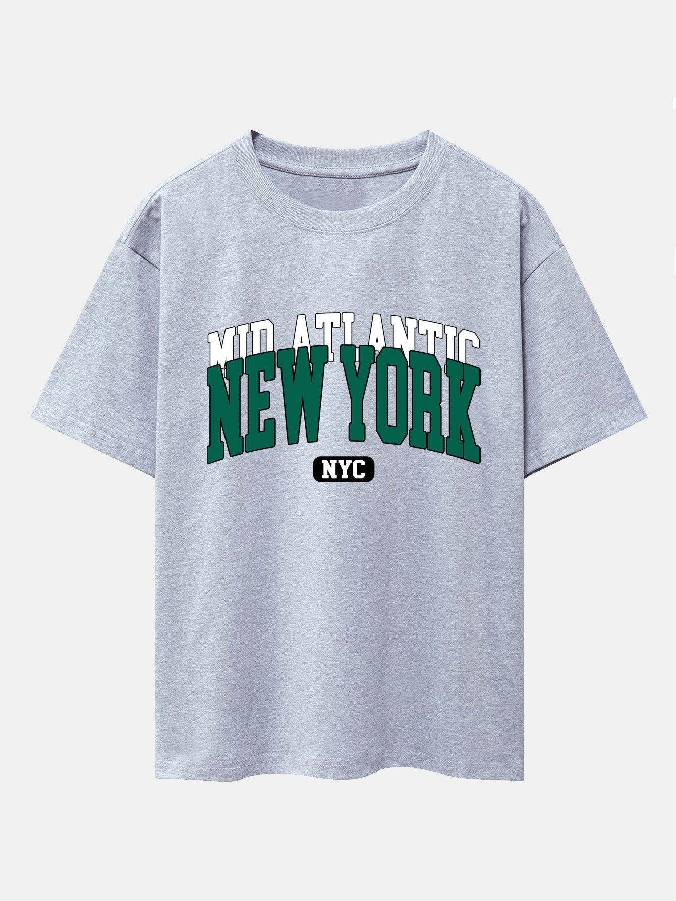 Ermenegildo® | New York Print Drop Shoulder Oversize T-Shirt