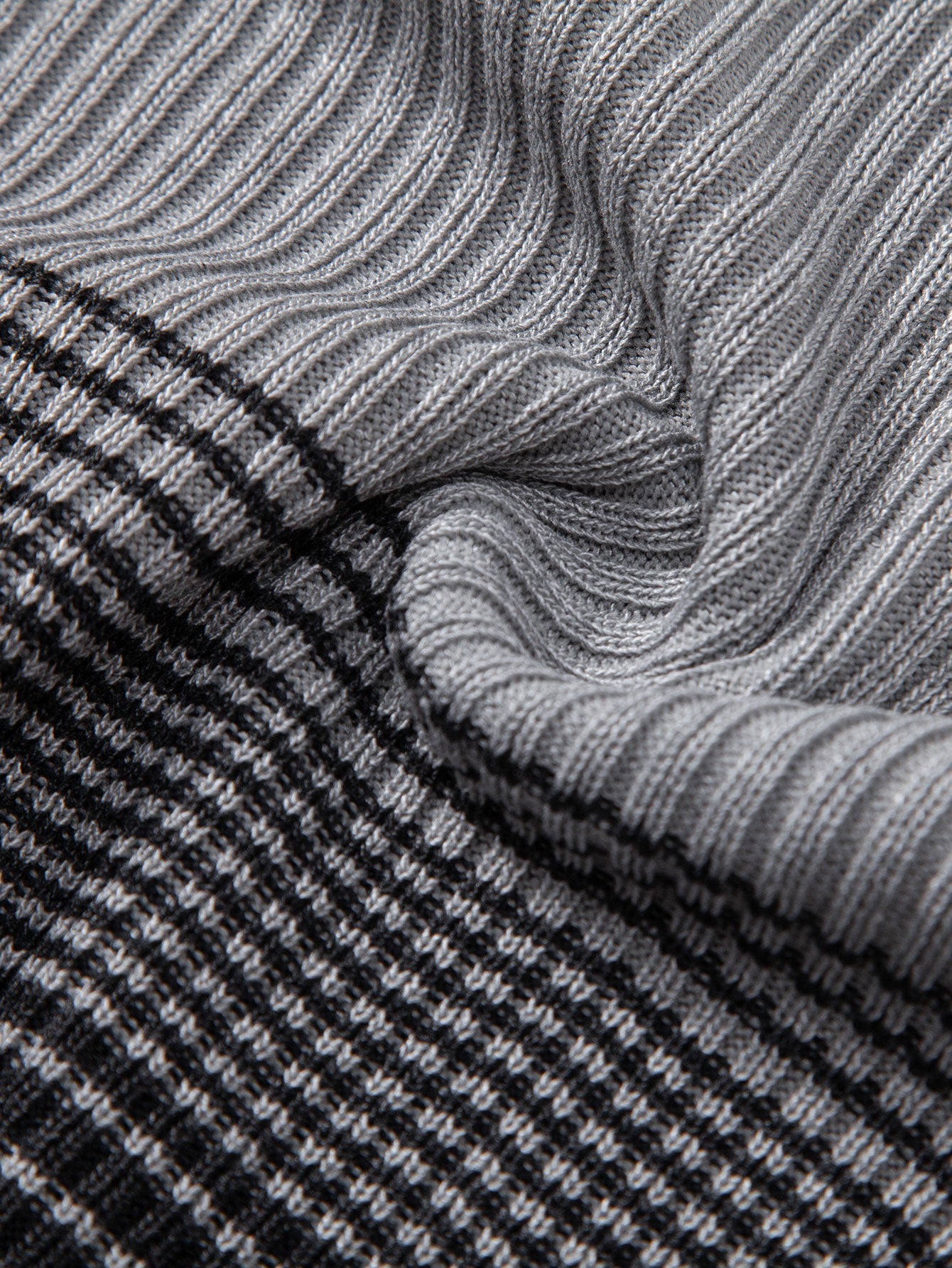 Samuel | Striped Gradient Knitted Polo Shirt