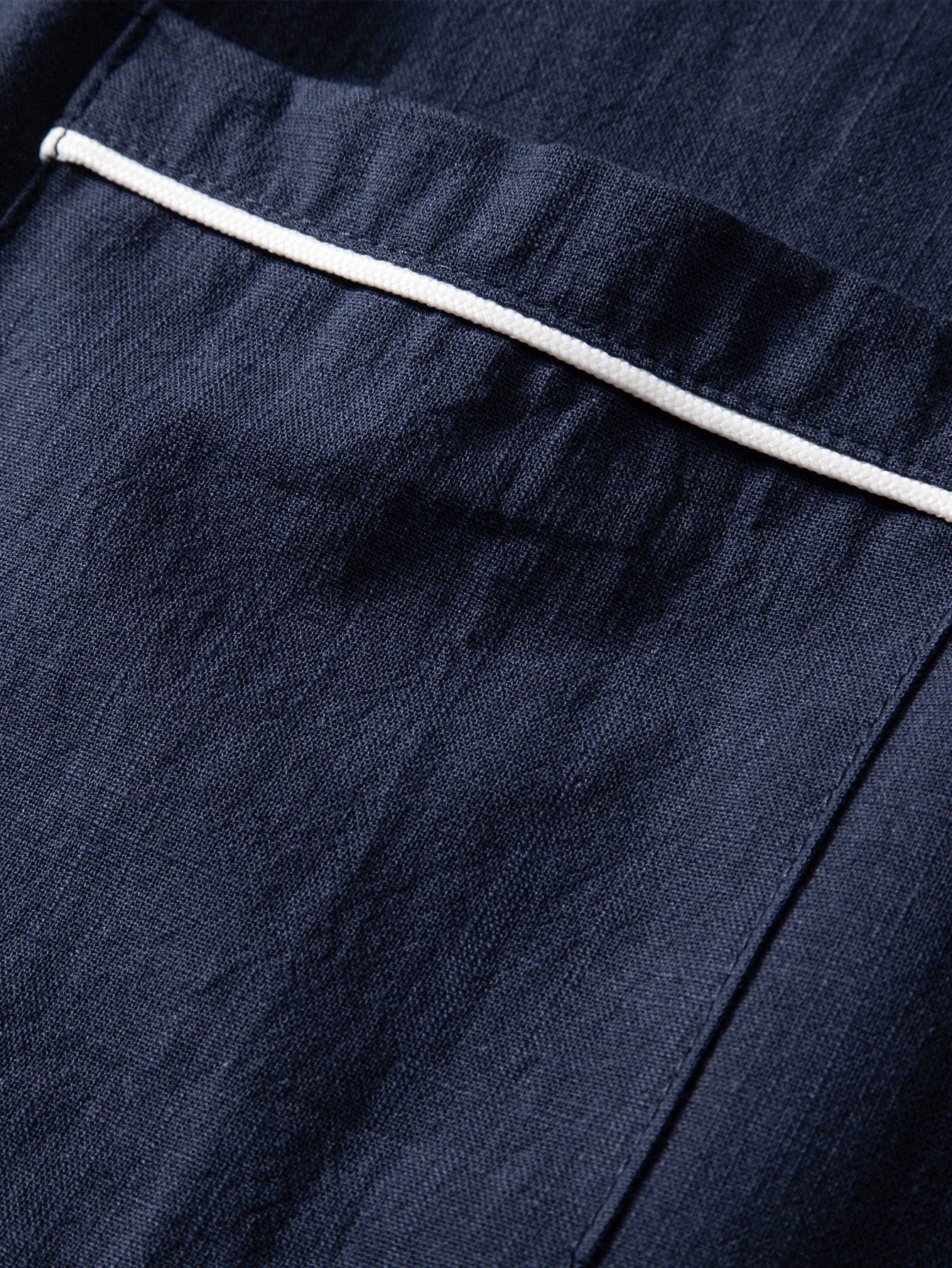 Jonás® | Linen Look Contrast Button Up Shirt & Straight Leg Linen Pants