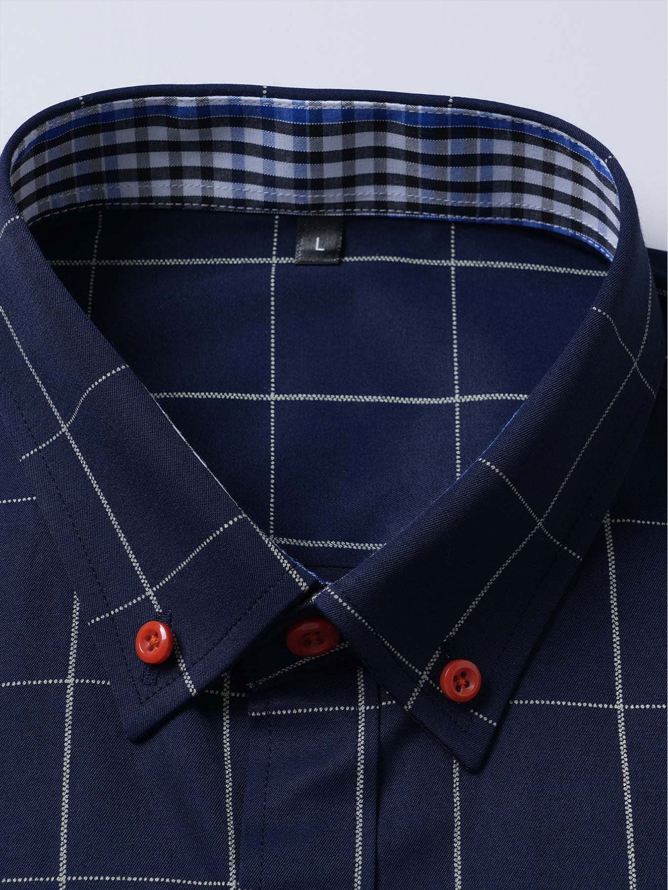 Franco® | Long Sleeve Plaid Button Up Shirt