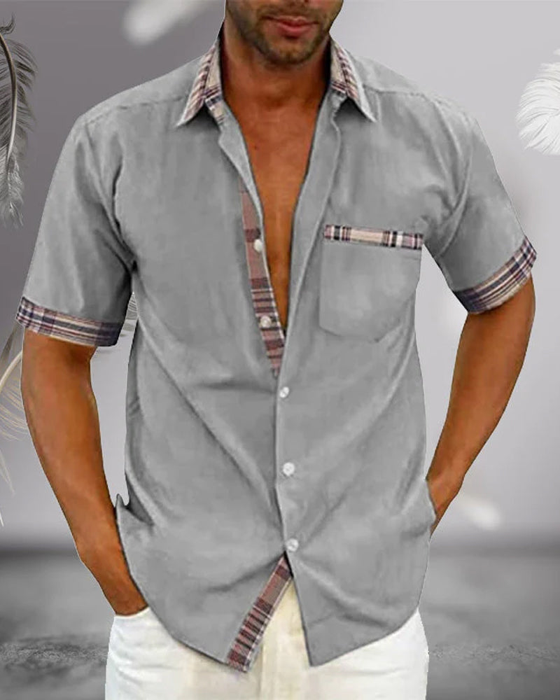 Fletcher® | Fashionable Men'S Shirt With Lens