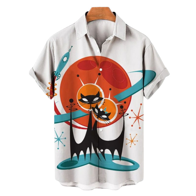 Virgilio® | Men'S Shirt With Digital Print