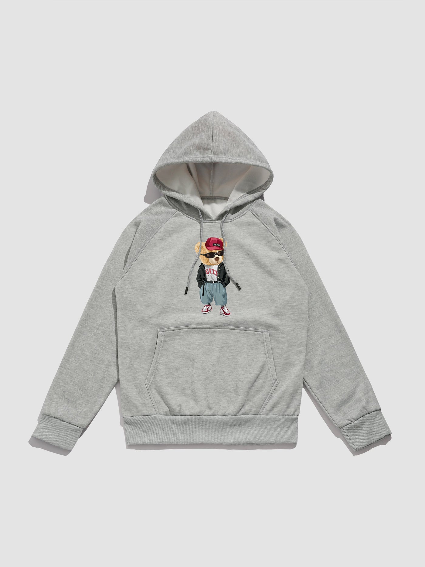 Orion | Hip Hop Style Bear Print Hoodie