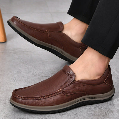 Kaspar® | Artur Genuine Leather Loafers