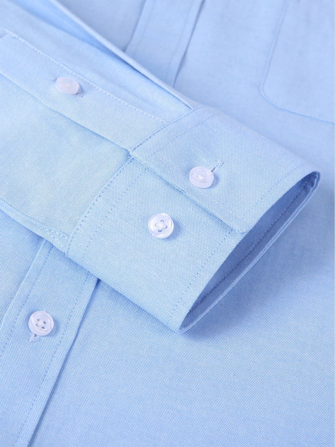 Fulvio® | Long Sleeve Pocket Button Up Oxford Shirt