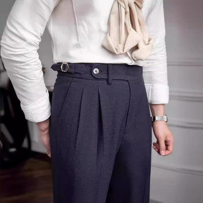 Bharata® | MV Old Money Naples Mid-Waist Trousers