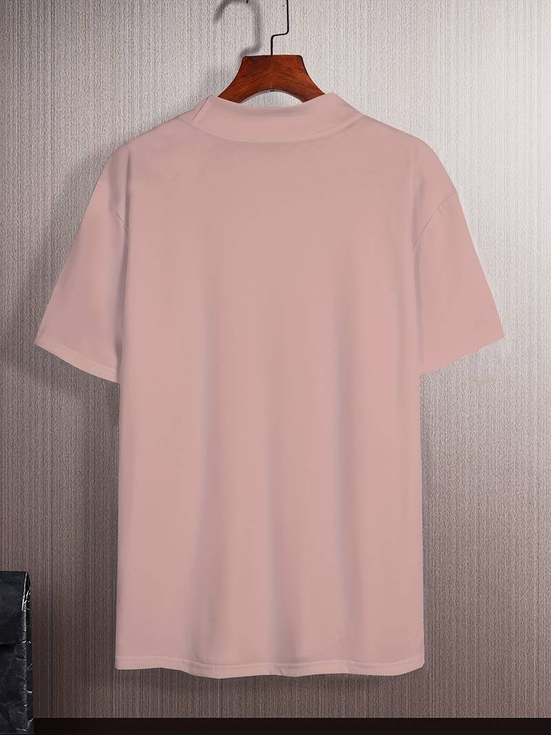 Eddy® | Elegant T-Shirt With A High Collar