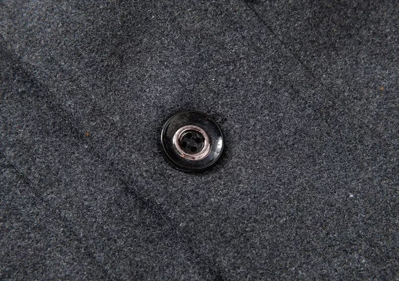 Eulises | Men's double-layered coat with high collar