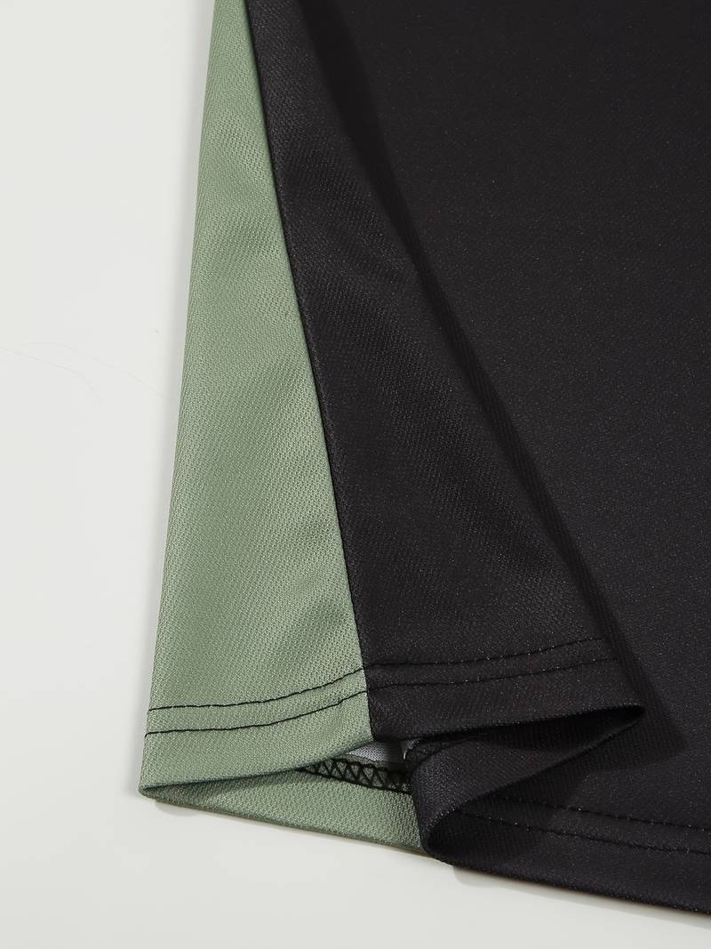 Lucie® | Casual Short Sleeve Stripe Polo Shirt For Men