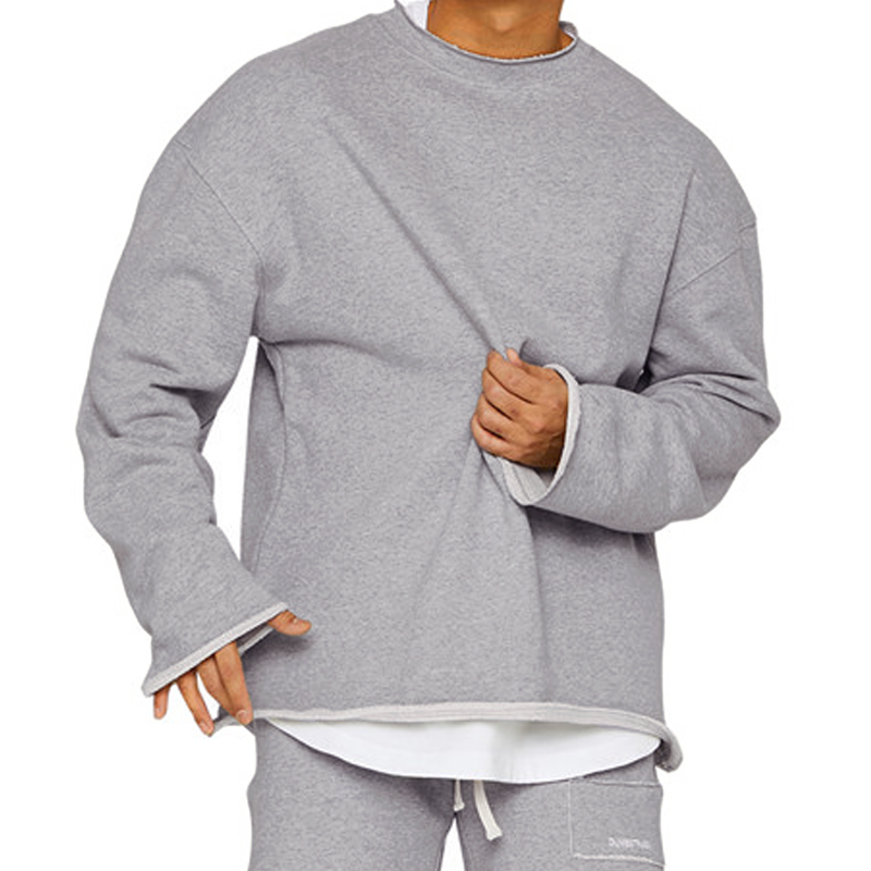 Besim® | Men's Round Neck Loose Fit Casual Sweatshirt 16815807Z