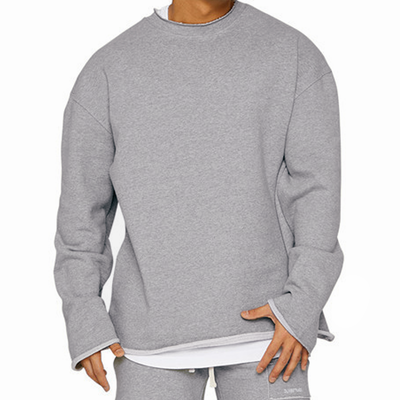 Men's Rond Neck Loose Fit  Casal Sweatshirt