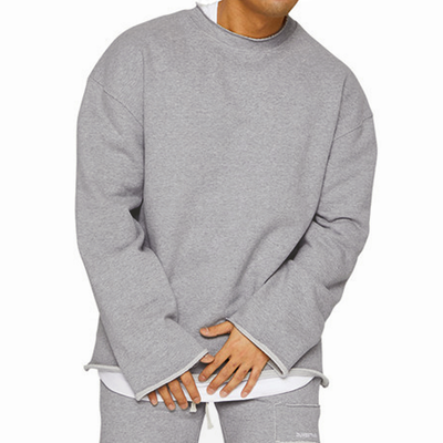 Men's Rond Neck Loose Fit  Casal Sweatshirt