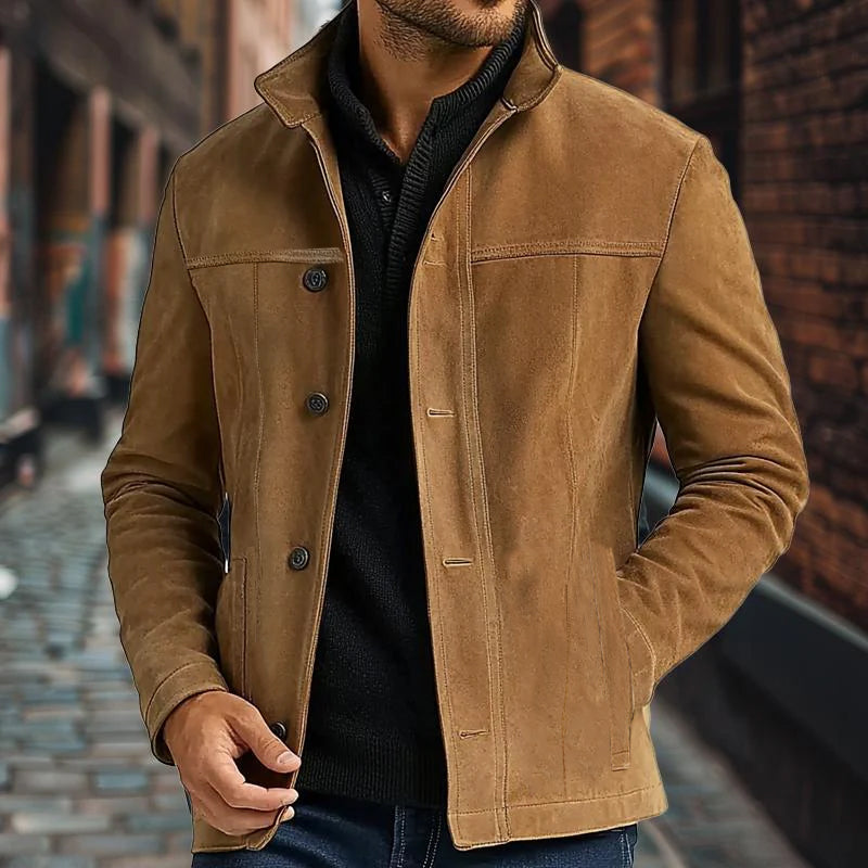 Men's Vine Sede Single Breasted Jacket