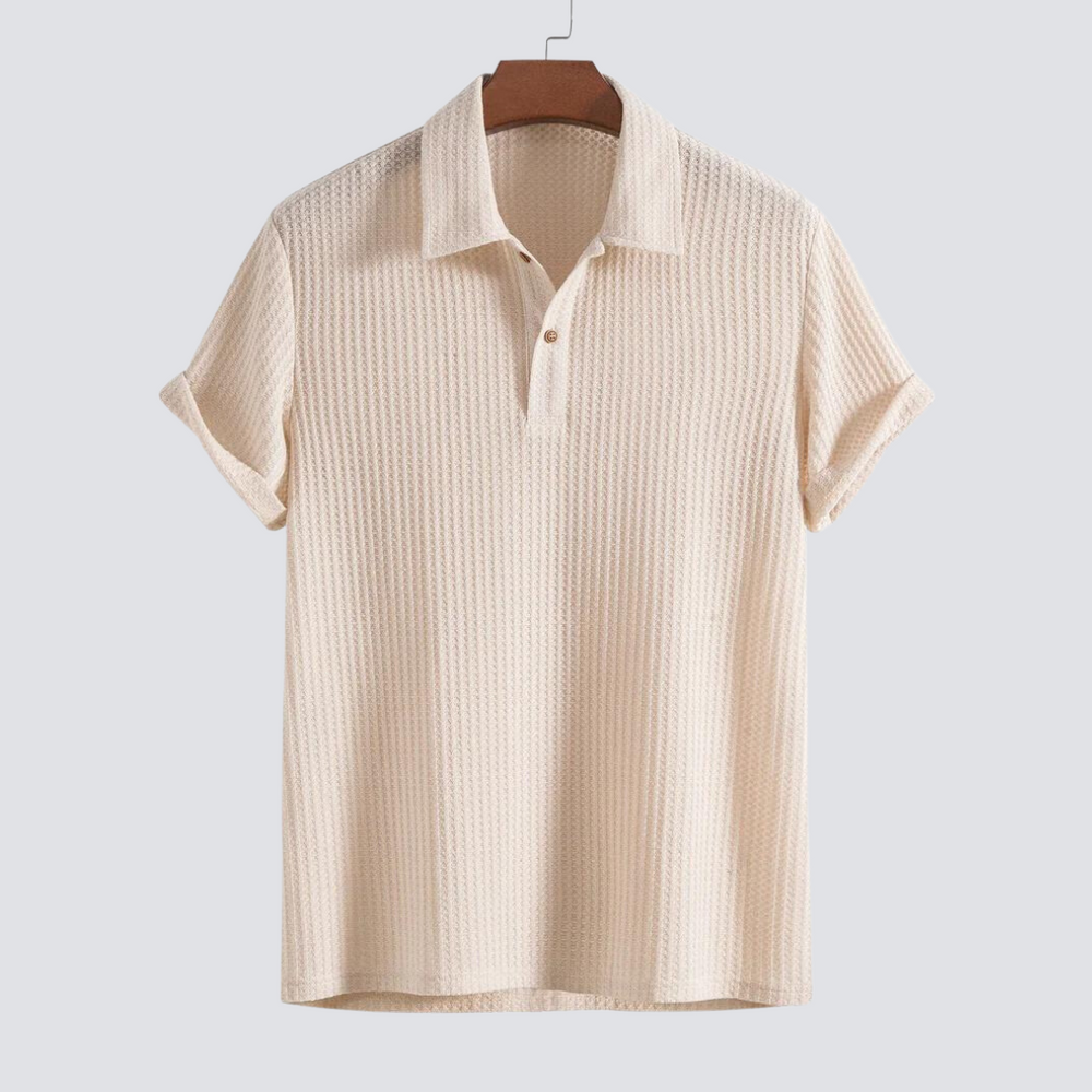 Kieran | Knitted polo shirt