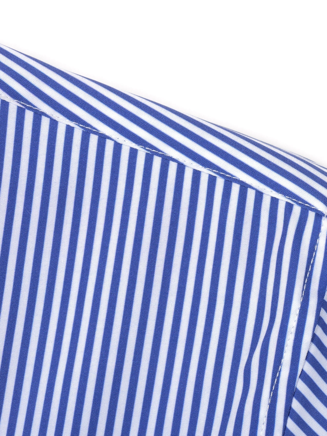 hola STRIPED LONG SLEEVE BUTTON-DOWN SHIRT & SLIM FIT SKINNY LEG PANTS