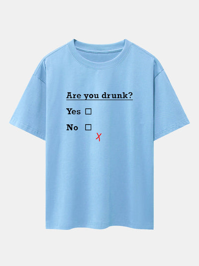 Javier® | Print Drop Shoulder Oversize T-Shirt