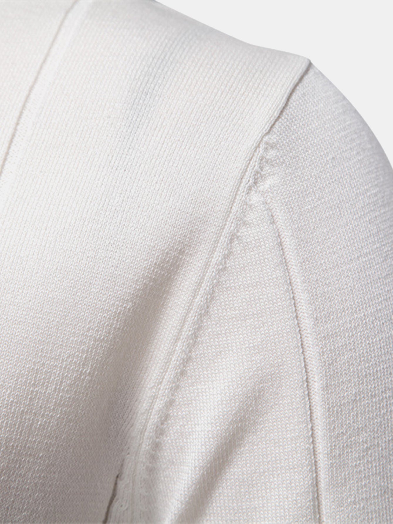 Franklin® | Contrast Trim Zipper Knit Polo Shirt