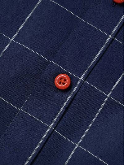 Franco® | Long Sleeve Plaid Button Up Shirt