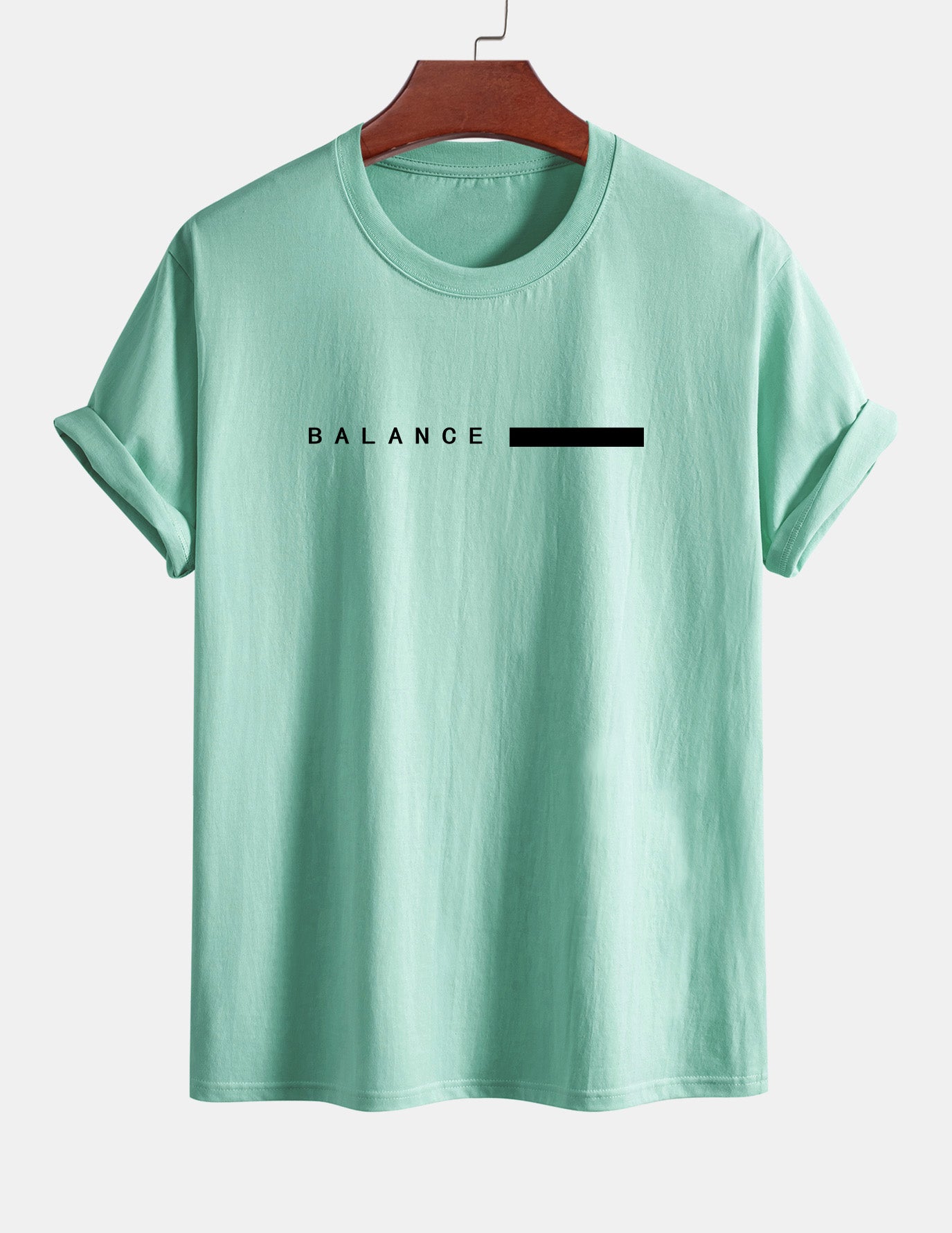 Numa® | Balance Stripe Print Cotton T-Shirt