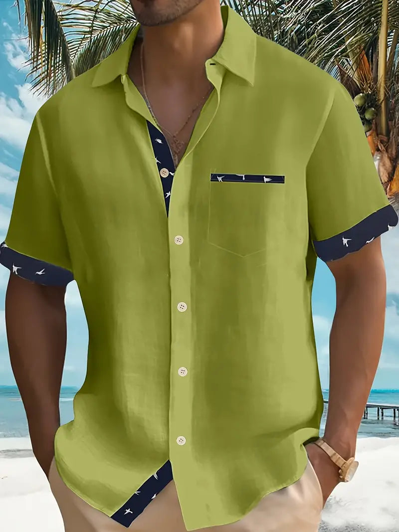 Mac® | Stylish, Loose Short-Sleeved Shirt For Men