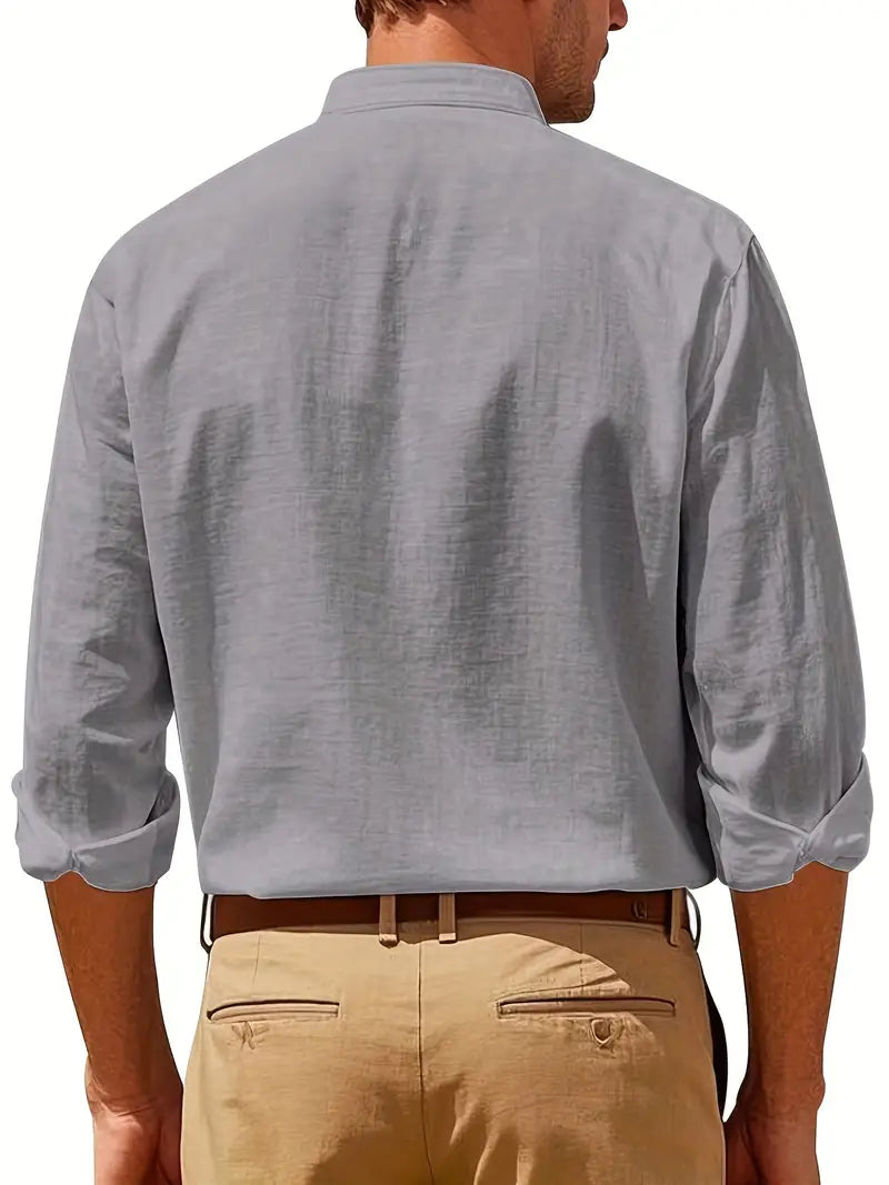 Mickey | Elegant Linen Shirt