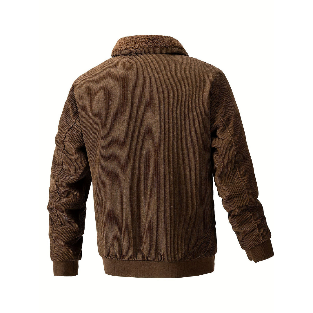 Raleigh® | Corduroy Jacket With A Soft Collar For Men