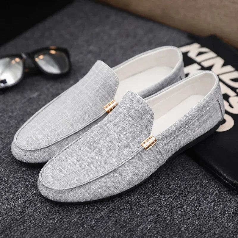 Atiyeh® | Krom Canvas Loafers