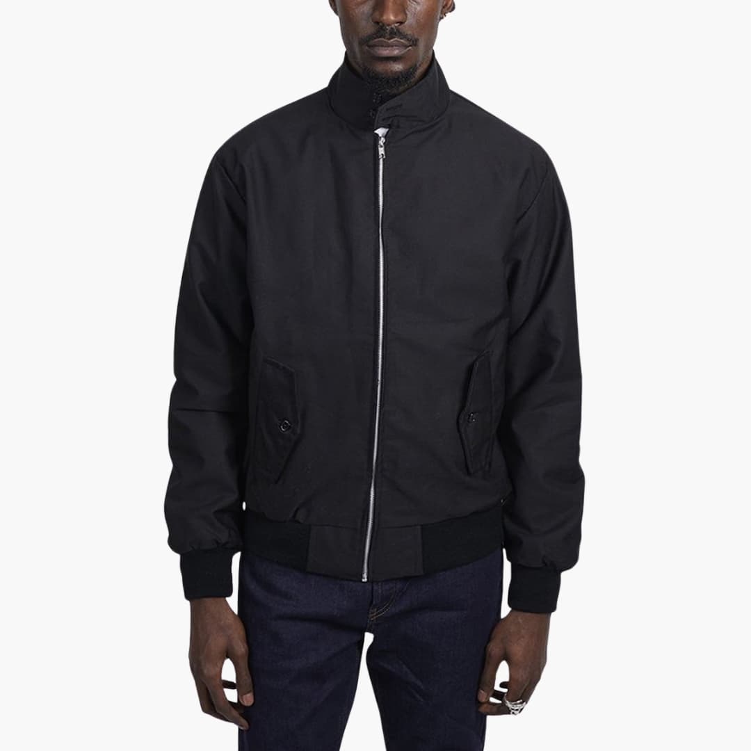 Desiderius | Virgil – Men's Harrington Jacket with Ribbed Cuffs