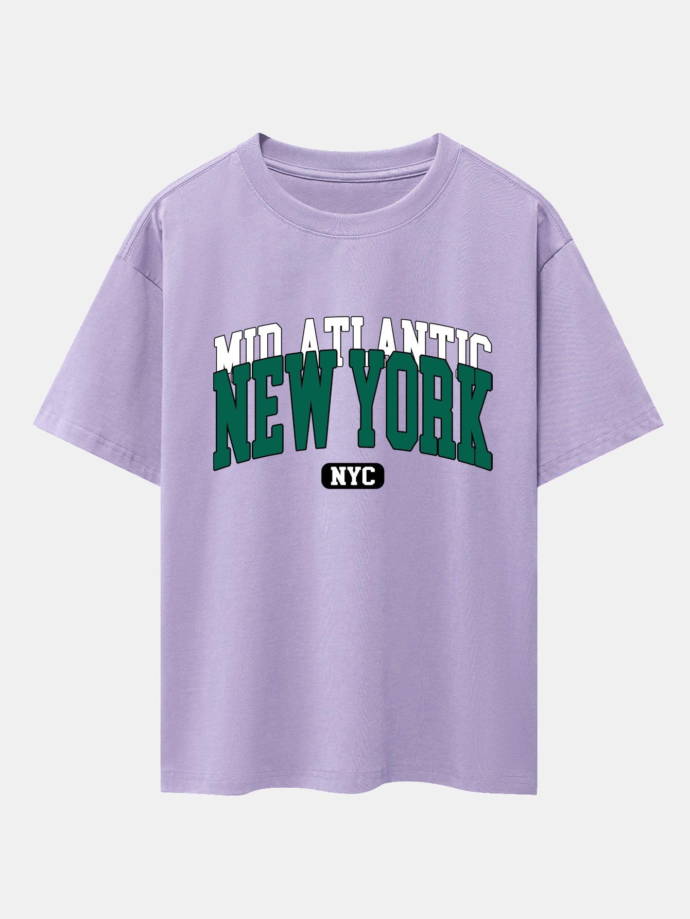 Ermenegildo® | New York Print Drop Shoulder Oversize T-Shirt