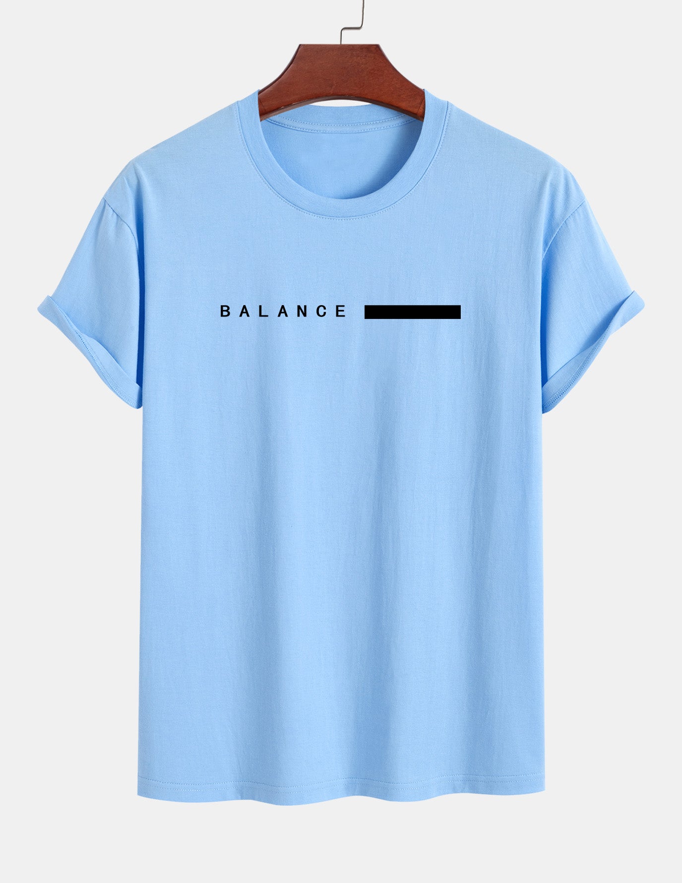 Numa® | Balance Stripe Print Cotton T-Shirt