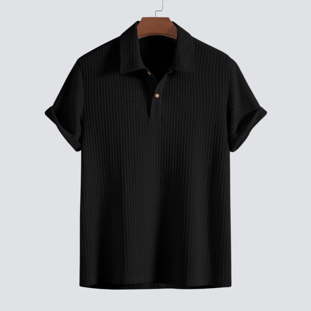 Kieran | Knitted polo shirt