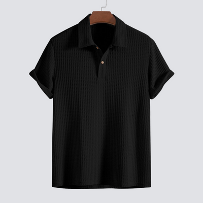 Kieran | Knitted polo shirt