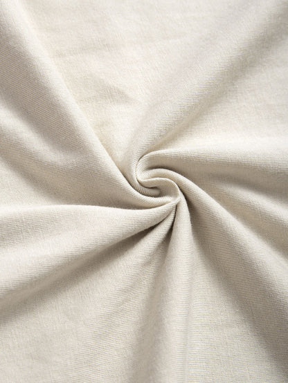 Aquiles® | 3 Pieces Basic Cotton Arc Hem T-Shirts