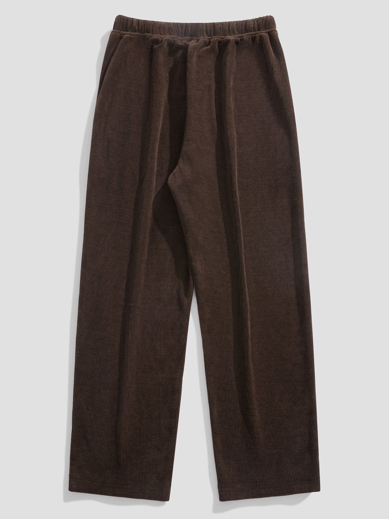 Nicandro® | Monaco Slogan Print Drop Shoulder Oversize T-Shirt & Straight Leg Corduroy Pants