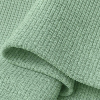 James | Men'S Solid Color Waffle Round Neck Short Sleeve T-Shirt