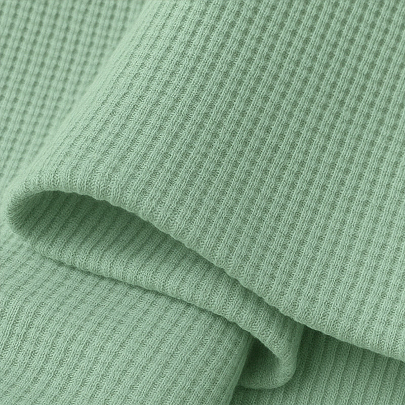 Pablo | Men'S Solid Waffle Elastic Casual Shorts