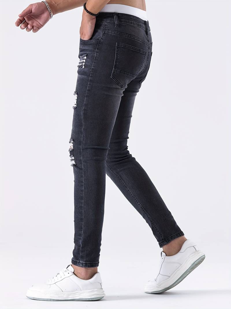 Frey® | Slim-Fit Jeans With Casual Rips